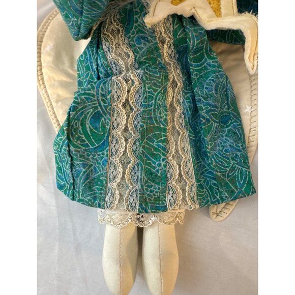 Christmas Angel Doll 12" Hangs - Picture 4 of 4